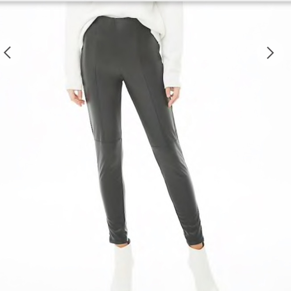 Faux Leather Leggings
